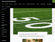 Tablet Screenshot of gridironreconditioning.com